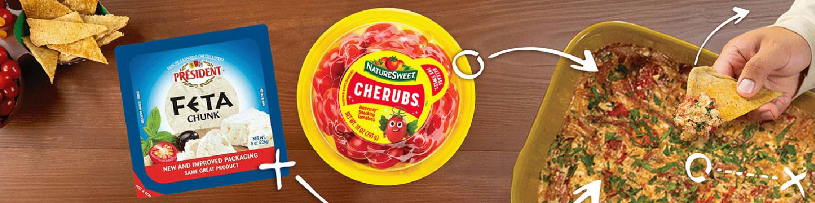 Baked Feta and Tomato Dip